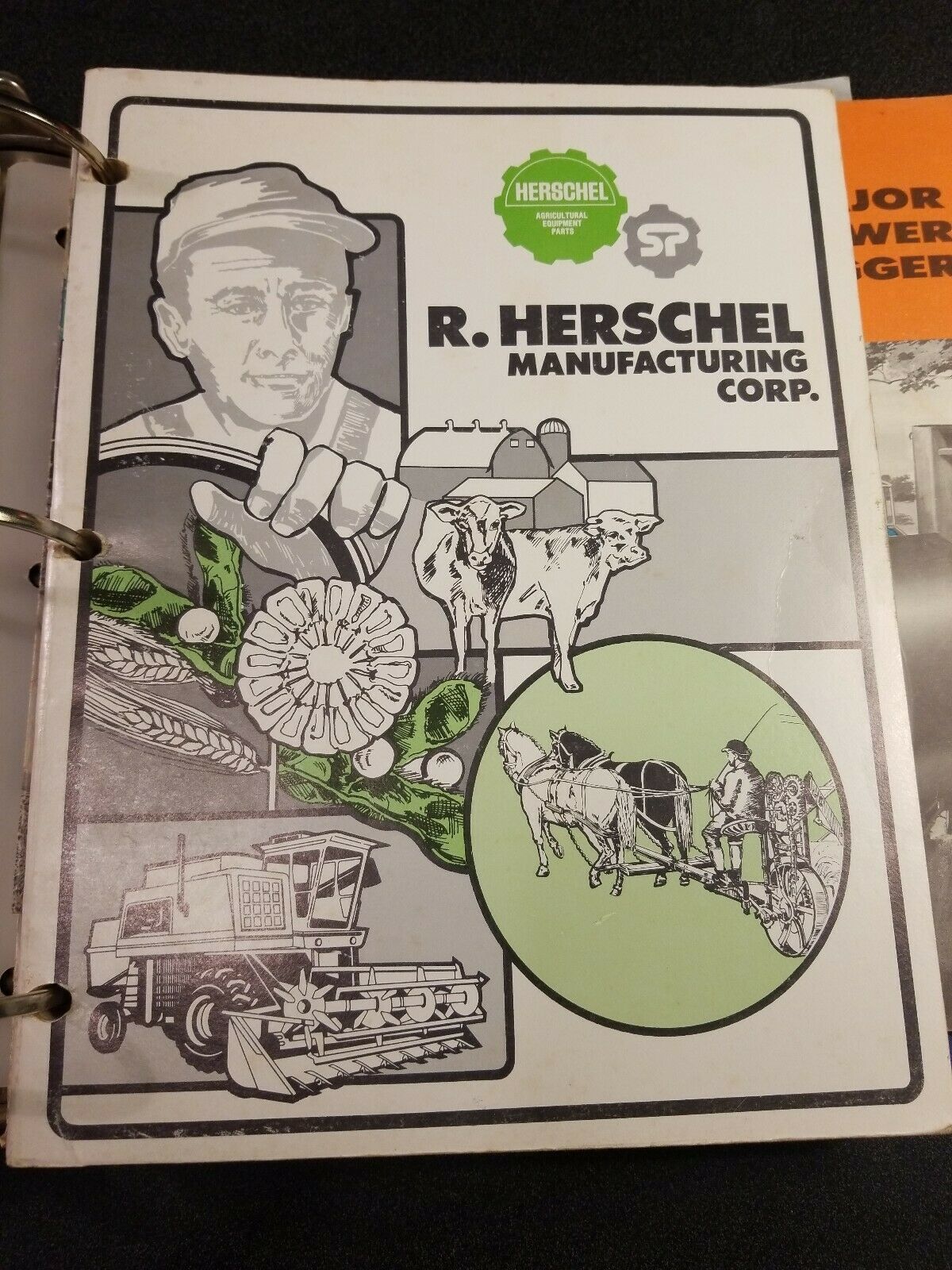 vintage 1978 R. Herschel manufacturing index of parts - $19.60