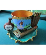 1990&#39;s Poupées by Isabelle Jardiniere Bowl Tea Cup  WINE AND TOBACCO SET... - £79.83 GBP