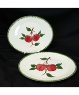 Blue Ridge Apple Platters 10&quot; and 11.5&quot; - £14.82 GBP