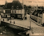 Le Bassin La Rue Du Chiteau Guines Francia Unp DB Cartolina C1 - $16.34
