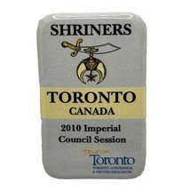 2010 Toronto Canada Imperial Council Shrine Masonic Shriner Freemason Pi... - $5.95