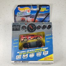 Hot Wheels Cyber Racers Race Car International GT Racer w/ computer insi... - $22.38