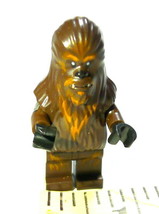 LEGO Minifigure Star Wars  Chewbacca Wookiee Dark Tan Fur Figure Tribal ... - $10.84