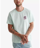Lucky Brand Men&#39;s Fender Graphic Tee Shirt in Surf Spray-Large - £20.43 GBP