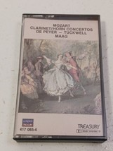 Mozart Clarinet / Horn Concertos De Peyer - Tuckwell Maag Cassette Tape - £1.56 GBP