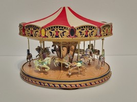 READ - Mr Christmas Gold Label Collection Worlds Fair Carousel 2002 - PA... - $29.69