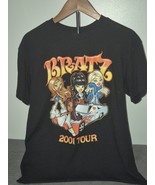 Bratz Tour 2001 T Shirt Black Womens SZ S/Kids SZ L - €11,95 EUR