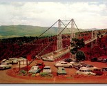 Royal Gorge Suspension Bridge Colorado CO UNP Unused Linen Postcard K2 - £2.29 GBP