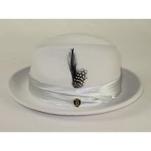 Bruno Capelo Hat Australian Wool Crushable Fedora Giovani UN133 Silver Gray image 8