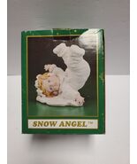Snow Angel Resin Figurine Collectibles For Me 6&quot;x 5.5&quot; Christmas Boxed V... - $17.82