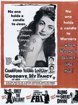 1951 Goodbye My Fancy ORIGINAL Vintage 9x12 Industry Ad Joan Crawford - £23.35 GBP