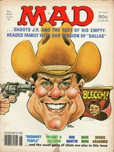 ORIGINAL Vintage 1981 Mad Magazine #223 Dallas JR Ewing Larry Hagman - £15.85 GBP