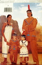 Butterick 4171 Sewing Pattern Childrens Indian Costumes Size 2 - 6X - $11.79