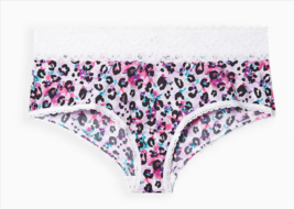 NWT Torrid Second Skin Mid-rise Hipster Lace Trim Panty Slippery Smooth ... - £15.53 GBP