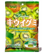 Japanese Kasugai Fruit KIWI Gummy 3.77oz - Pack of One (1) - $1.97