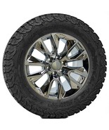Chevy 20&quot; Chrome RST Wheels BFG KO3 275/60R20 Tires Silverado Tahoe Subu... - $4,444.55 CAD