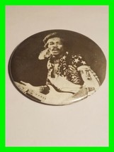 Rare OFFICIAL Jimi Hendrix 2&quot; Badge 1970&#39;s ~ In Excellent Condition For Its Age - £62.57 GBP