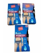 Hanes men 3 TagLess Briefs Stretch Cool Comfort lot x 3 packages size S new - £27.65 GBP