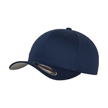 Flexfit Men&#39;s Hat Wooly Combed blue navy Size:XXL  - €32,77 EUR
