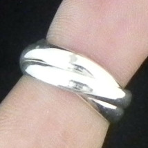 925 Sterling Fine Silver Plain Silver Gemstone Ring Sz C-Z Women Gift RSP-1367 - £41.93 GBP