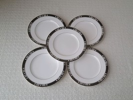 Waterford China ACACIA Porcelain Bread and Butter Plates ~ Set of 5 NWT - £38.91 GBP