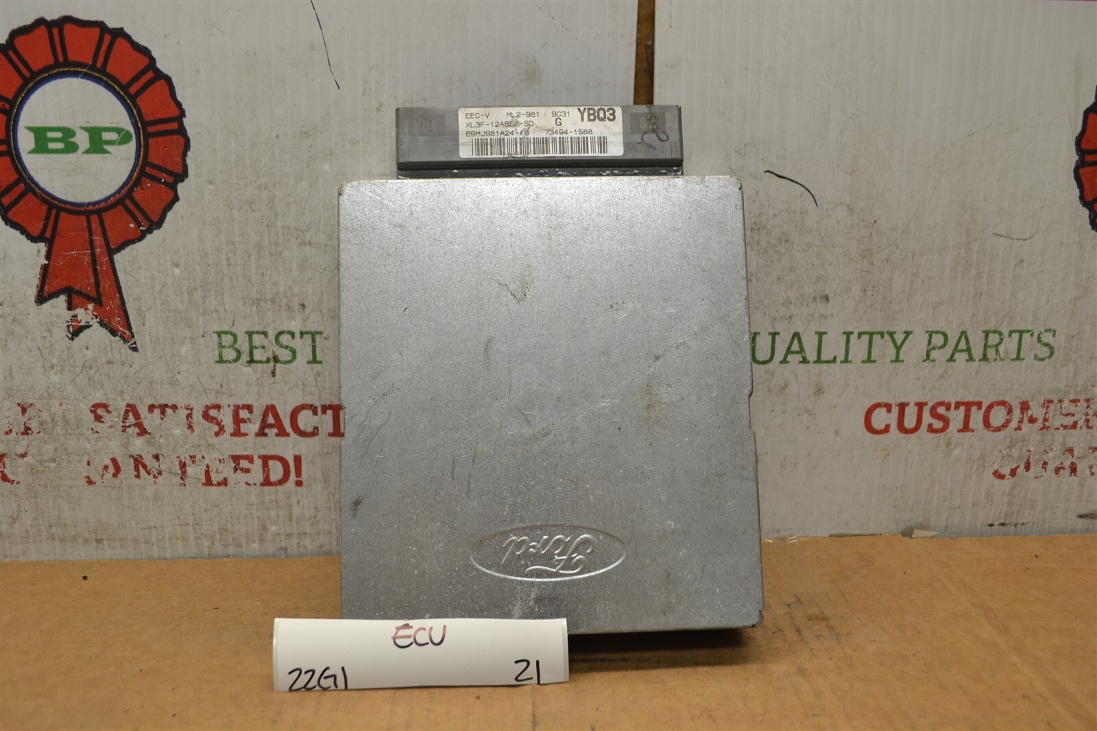 1999 Ford F150 Pickup Engine Control Unit ECU XL3F12A650SD Module 21-22G1 - $48.57