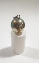 VTG Harmony Chime Ball Earth Globe Pendant Metal Silver-Gold Color Light Weight - £38.38 GBP