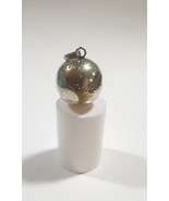 VTG Harmony Chime Ball Earth Globe Pendant Metal Silver-Gold Color Light... - £37.76 GBP