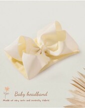 Doboi 6 Inch Baby Infant  Headbands Bows - Orange, Red, Black, &amp; Light B... - $8.06 CAD