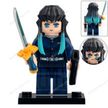 New Muichiro Tokito Demon Slayer Kimetsu no Yaiba Minifigures Block Toys Gift Ch - $15.98