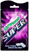 Wrigley's Airwaves Chewing Gum Sugarfree Gum - Super Berry(25g) x 8 packs - $28.70