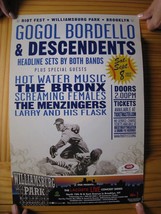 Gogol Bordello &amp; Descendents Poster The Concert Riot Fest Brooklyn 2012 - $181.22