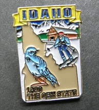 Idaho Us State Map Lapel Pin Badge 1 Inch - £4.23 GBP