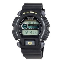 2022 New Casio Men&#39;S Digital Black and Grey Resin Strap G-Shock Watch DW... - £66.21 GBP
