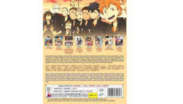 Haikyuu!! Haikyu!! Complete Season 1-4 (4 Movies &amp; 5 OVA) Boxset Anime DVD - £42.41 GBP