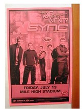 2 NSync Handbills NSync N Sync Handbill poster - $13.35