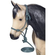 Tough 1 Miniature Poly Rope Halter with Lead, Green/Hunter, Small - $10.76