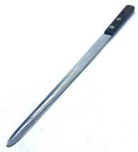 Vintage Kitchen Knife Wood Handle Flint Vandadium USA 9 1/2&quot; Blade VGC - £10.06 GBP