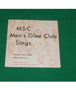 1980 MICHIGAN STATE COLLEGE GLEE CLUB RCA 45 VINYL RECORD ALBUM SPARTAN ... - £31.87 GBP