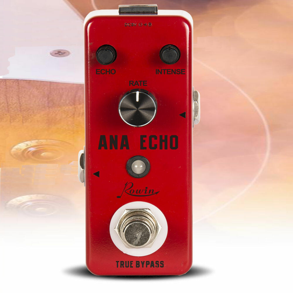 Rowin LEF-303 Ana Echo 300ms Analog Delay Guitar Effect Pedal New - $29.80