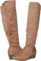 CL by Laundry Women&#39;s Light On Side Boot Taupe Size 6.5 NEW IN BOX - £53.07 GBP