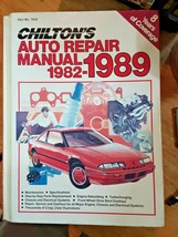 Chilton&#39;s Auto Repair Manual,1982-1989 US American Cars - £7.72 GBP