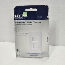 Leviton Decora SureSlide Universal Single-Pole Slide Dimmer 6672-1LW White - $277.12 MXN