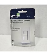 Leviton Decora SureSlide Universal Single-Pole Slide Dimmer 6672-1LW White - $276.07 MXN