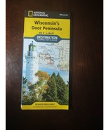 Wisconsin&#39;s Door Peninsula Touring Map &amp; Guide - £9.40 GBP