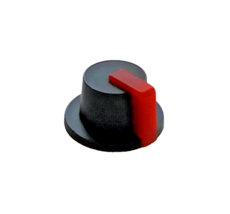 YAMAHA Knob for 10M 10MII 20M Models of Guitar Effect Pedals, BLACK &amp; RE... - $14.84