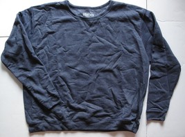 Hanes ComfortBlend Soft Sweats Womens Long Sleeve Crewneck Sweatshirt Blue Sz XL - £11.43 GBP