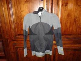 Gray Stella McCartney Hooded Pullover 1/4 zip Jacket Women Size S Very Nice - $34.60