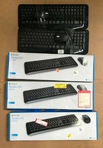 LOT of 5 Microsoft Wireless 850 Desktop Mouse Keyboard *** NO USB *** FOR PARTS - £44.63 GBP