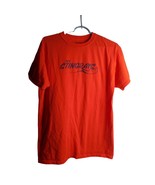 Electric Orange Sz L Tee T-Shirt Cotton blend Stingrays Gildan Dry Blend... - $191.47 MXN